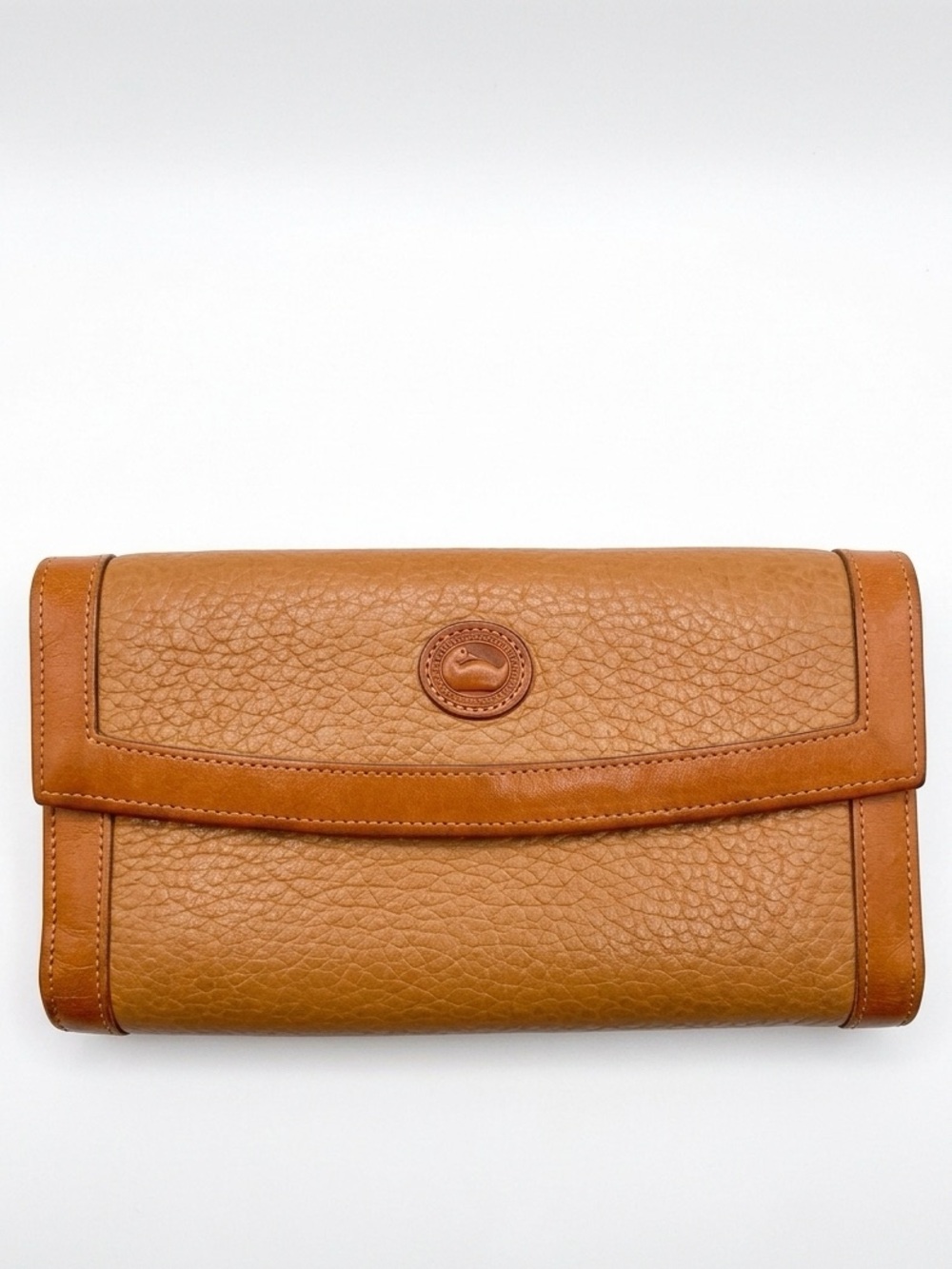 Dooney & Bourke Vintage All-Weather Leather Checkbook Organizer Wallet